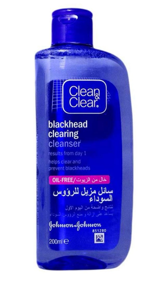 كلين أند كلير سائل مزيل للرؤوس السوداء