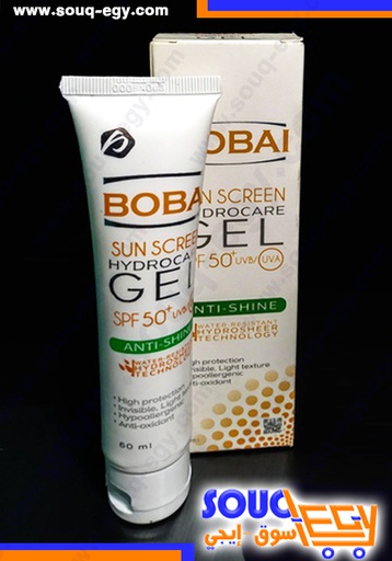 بوباي جل bobai gel sun screen spf 50